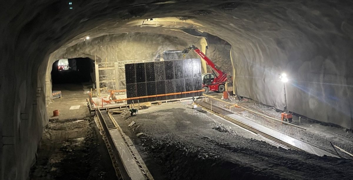 Plattformsrummet station Sofia