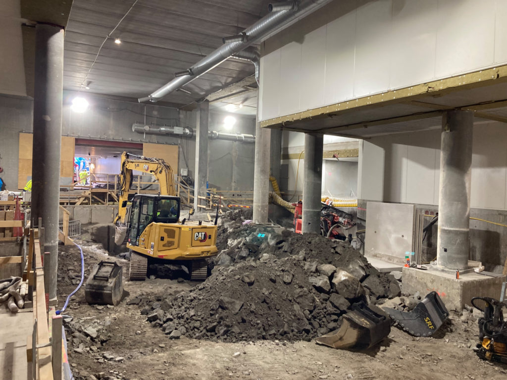 Hagastadens södra biljetthall 